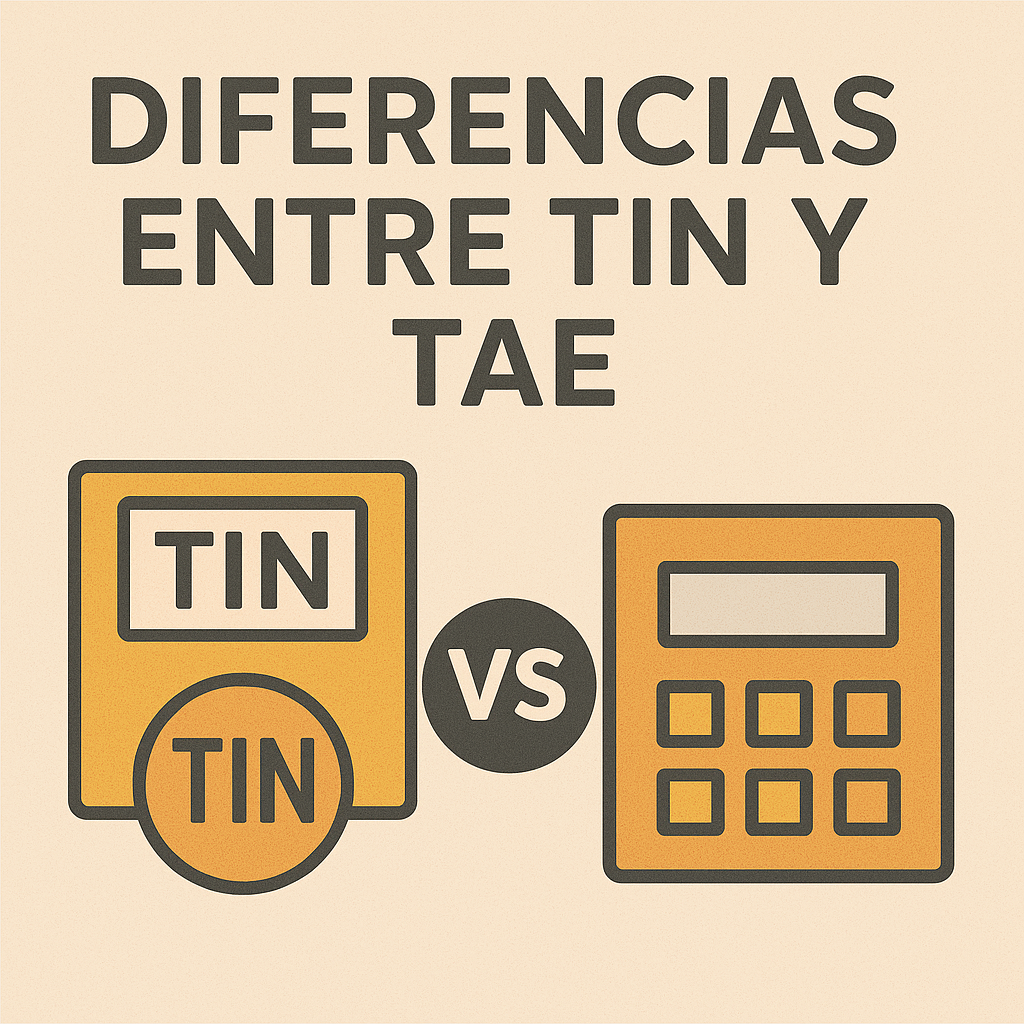 Differencia entre TIN y TAE